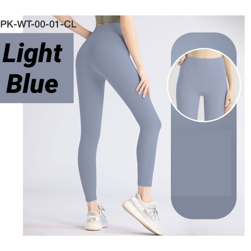 Celana Legging Panjang Pinggang tinggi kurus membentuk yoga perut langsing WT01