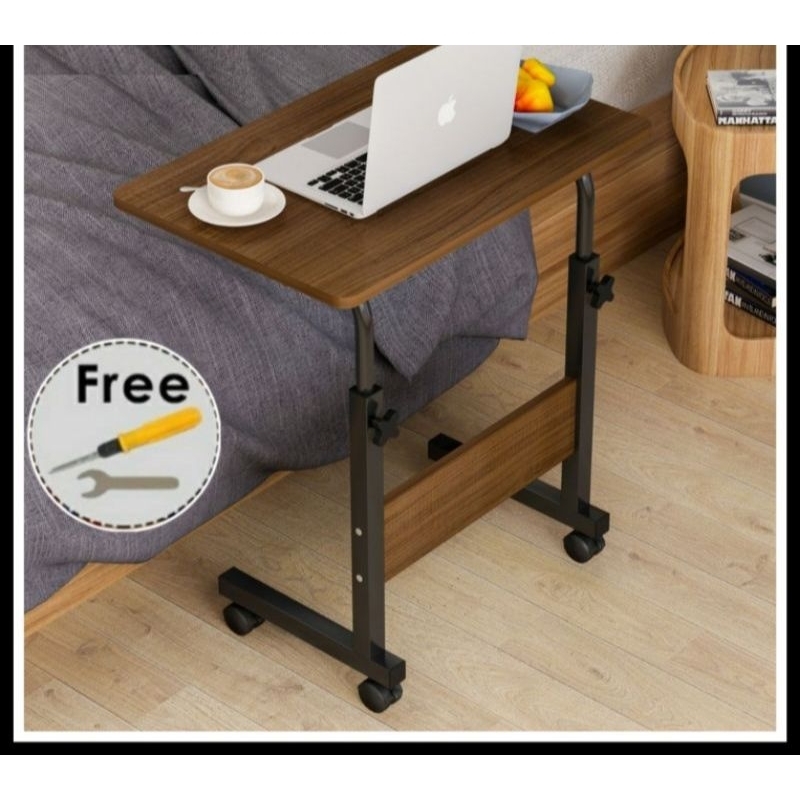 Meja Laptop Kasur / Meja Samping Tempat Tidur Portable Meja Laptop Meja Lipat /Meja Lipat Adjustable