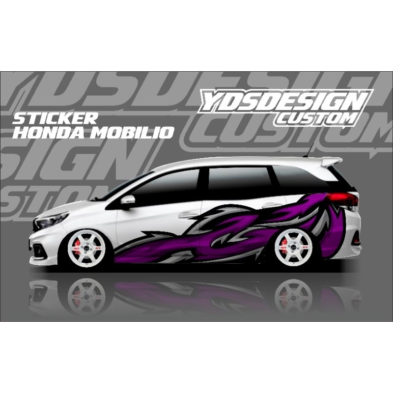 STICKER DECAL HONDA MOBILIO/STICKER VARIASI MOBILIO,SIGRA,JAZZ,DLL