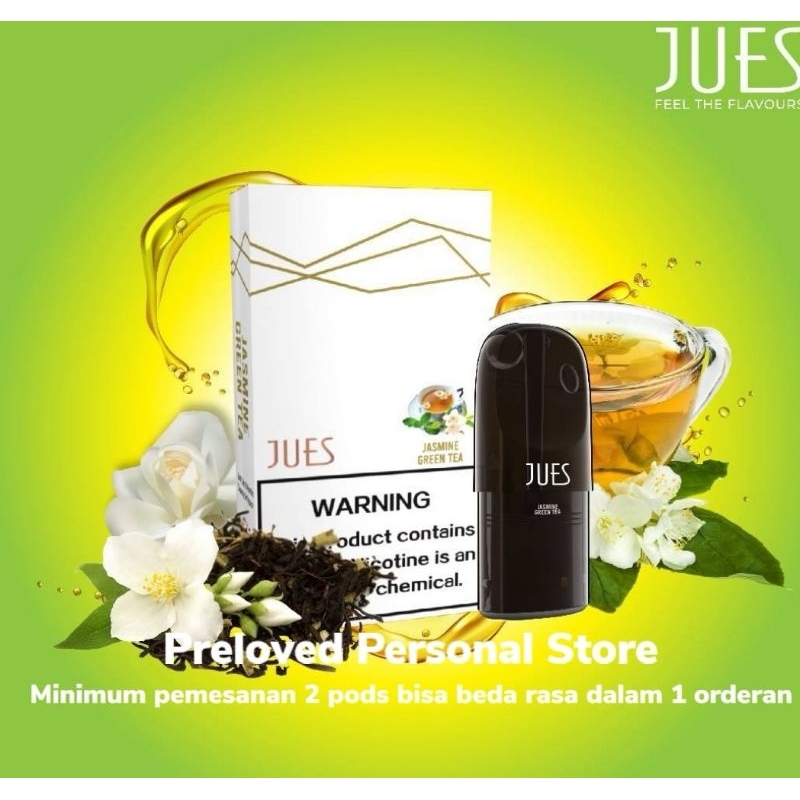 Jues Infinity Essential 1 Pack 1 Pods Pro Jasmine green tea