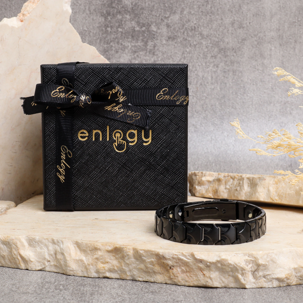 Gelang Enlogy Gelang Teknologi Enlogy Luxury Tech Bracelet - Ultra Black