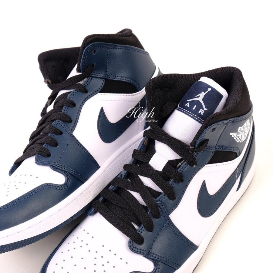 Air Jordan 1 Mid Dark Teal 554724-411