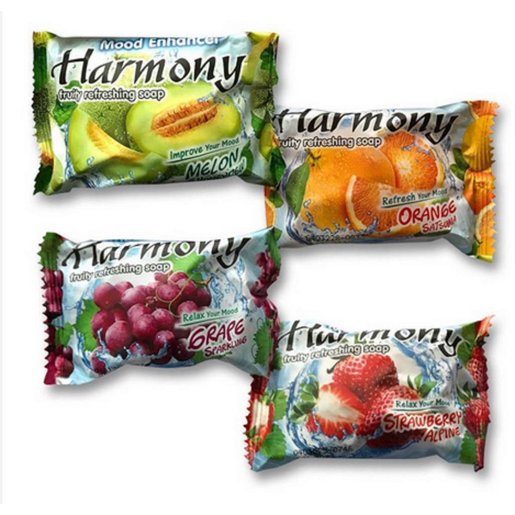 Sabun Mandi Harmony Harmoni Aroma Buah Variasi lengkap 70gr