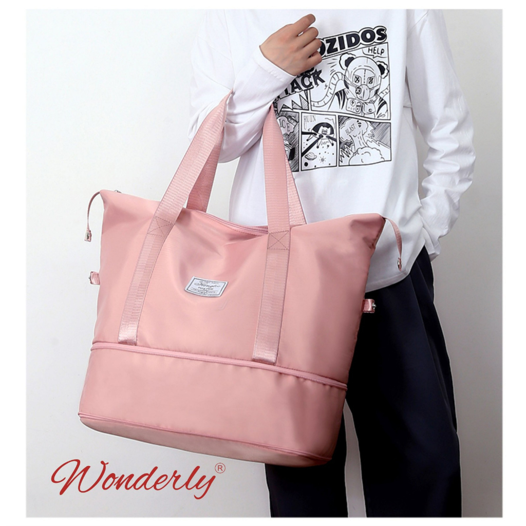 TRAVEL BAG DUFFEL/TAS TRAVEL BESAR ANTI AIR WONDERLY TC01