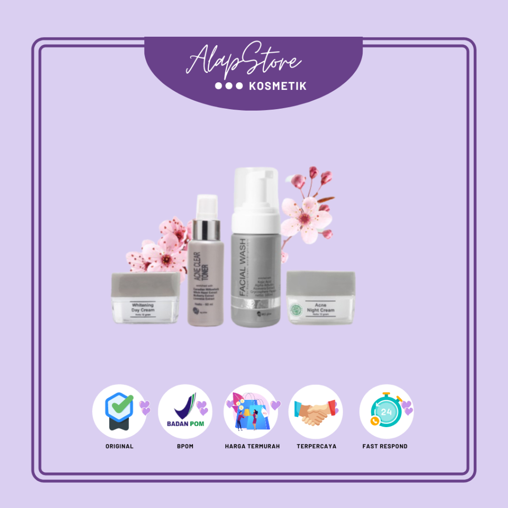 Ms Glow Paket Acne Series