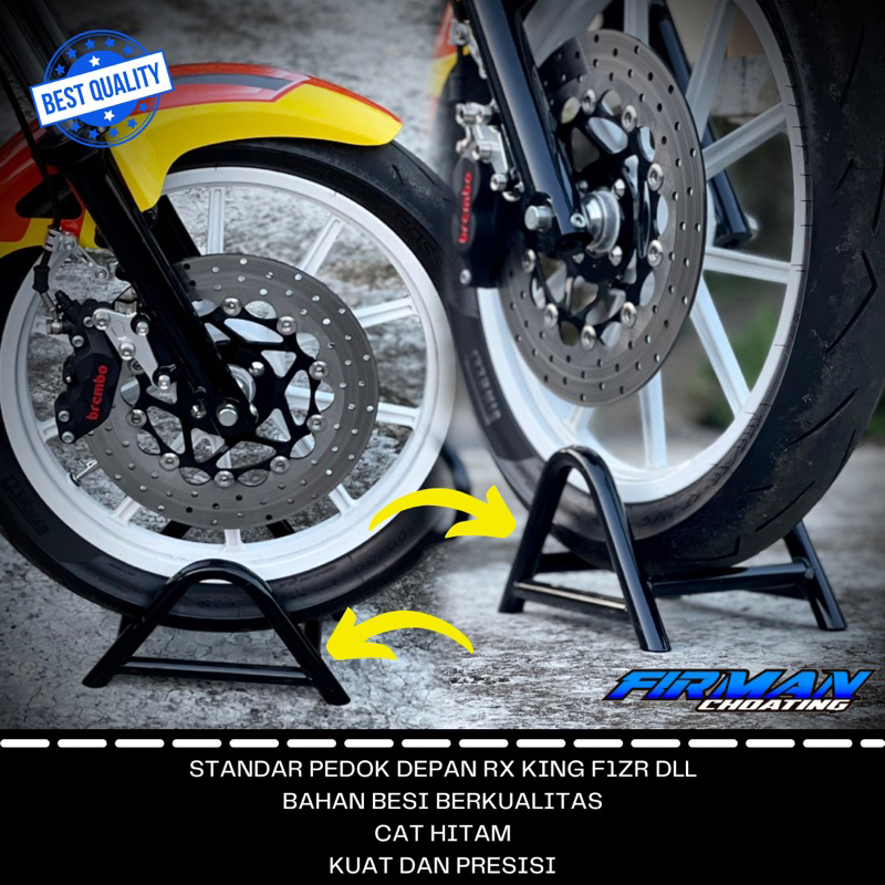 PEDOK PADDOCK RODA DEPAN MOTOR UNIVERSAL RX KING CB BEBEK MATIC SPORT BAHAN TERBAIK