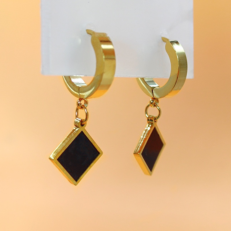 anting titanium asli aneka model bintang bulat