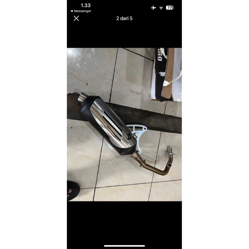 Knalpot Shijiro std racing inlet 38