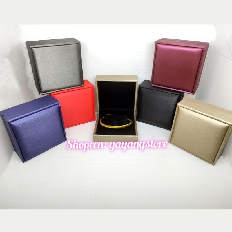 Kotak Gelang / Box Gelang / Tempat Gelang Rantai / Gelang Bangle Emas Wanita / Kotak Perhiasan Gelang / Box Tempat Perhiasan Gelang Wanita Premium Silk Mewah