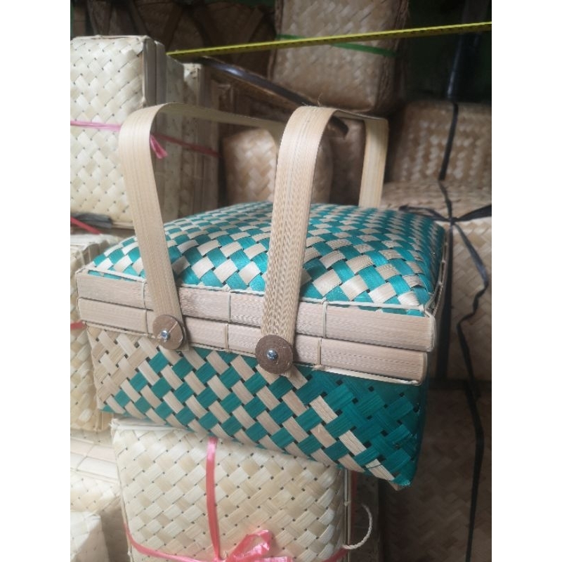 Rantang box bambu kotak hampers