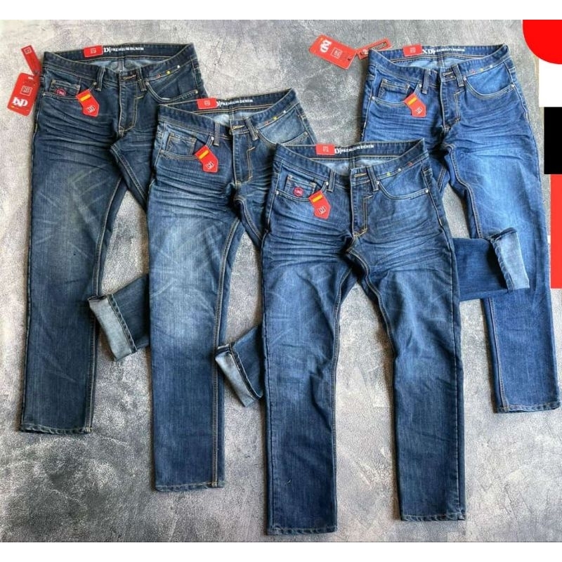 celana panjang original LXD denim celana jeans corfuse corvose non stret terlaris