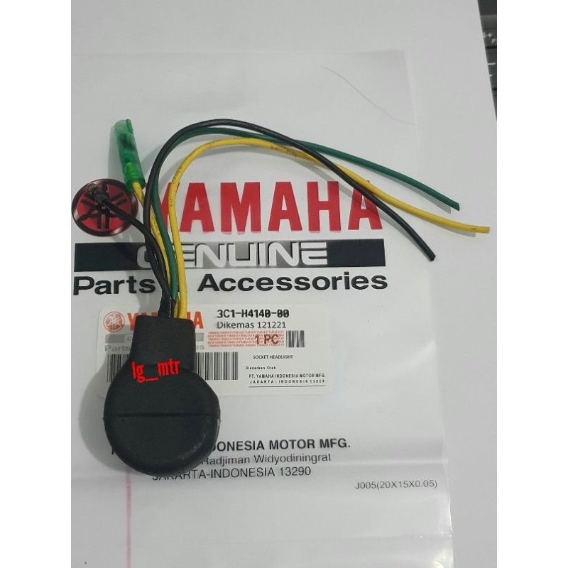 FITING PITING SOKET LAMPU DEPAN VIXION OLD