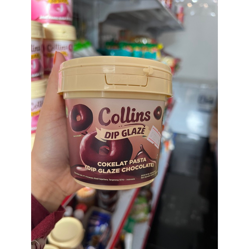 HD Management Collins Dip Glaze 300gr Selai Coklat