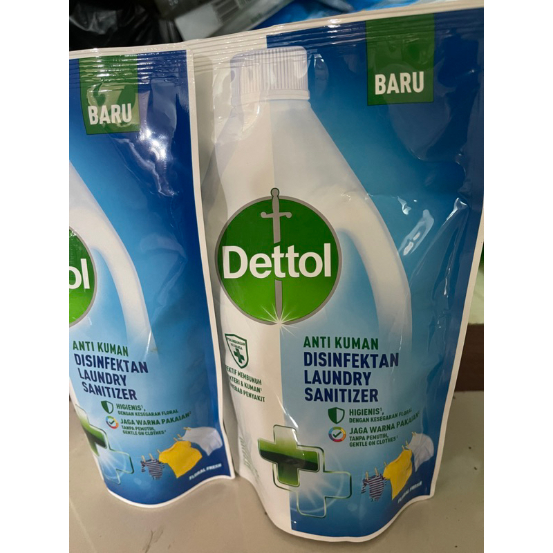 DETTOL Disinfektan laundry Sanitizer floral fresh (450ml)