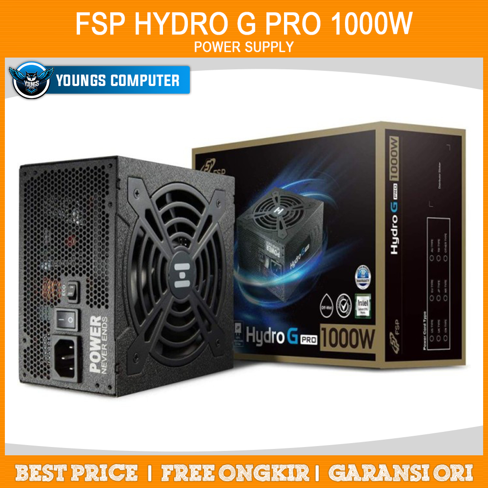 PSU FSP Hydro G Pro 1000W 80+ Gold Gen5 | Power Supply 1000Watt