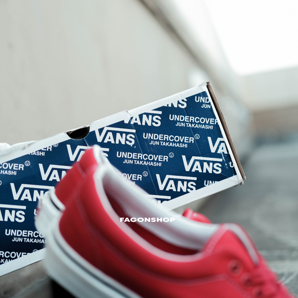 VANS ERA VAULT OG LX X UNDERCOVER / TEMPLES &quot;RED&quot; ORIGINAL 100%