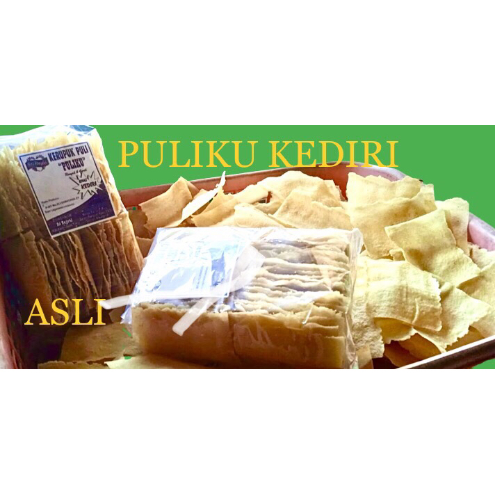 

KERUPUK PULI 400gram krupuk beras krupuk gendar khas kedir