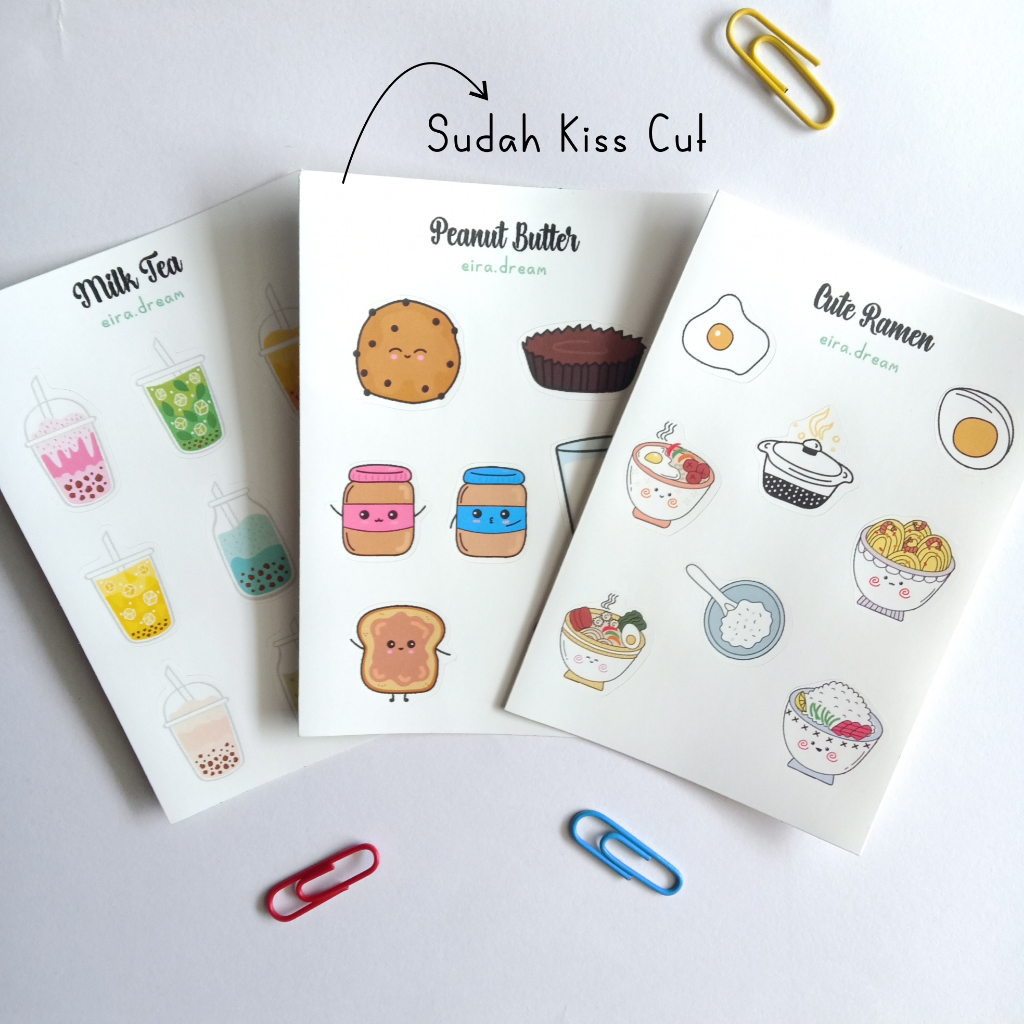 

Eira Sticker Sheet A7 (PART 12) Sudah Kiss Cut Vinyl Anti Air Stiker Perlembar Lucu Cute Cantik Aesthetic Waterproof