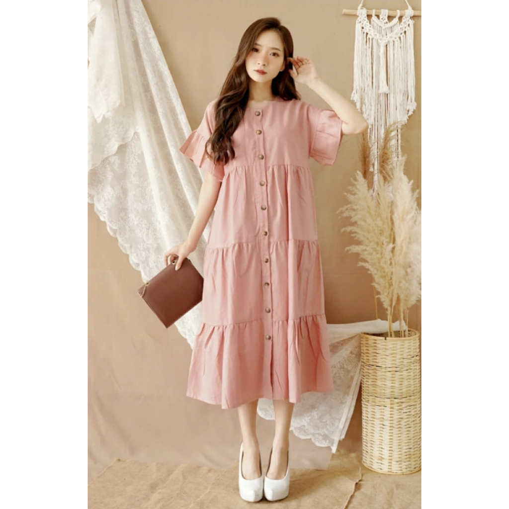 STAY - SUZY dress /Dress Midi/Dress Linen