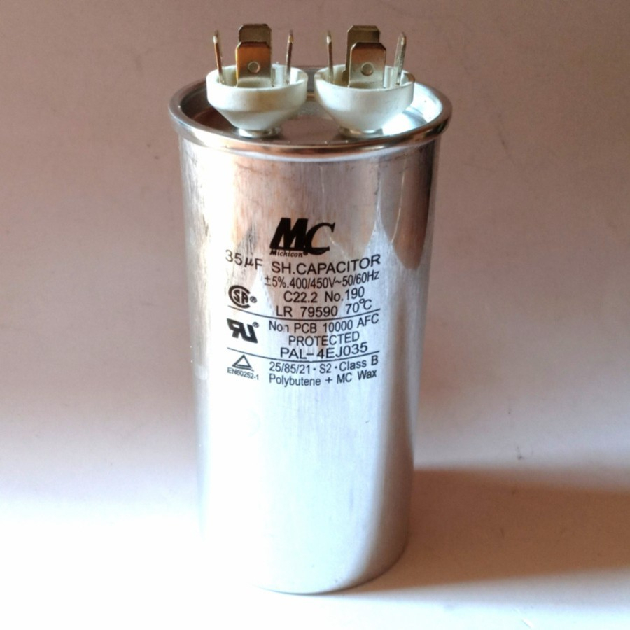 MC Kapasitor AC /450V 35UF - Capacitor Compressor AC 35 UF/450V