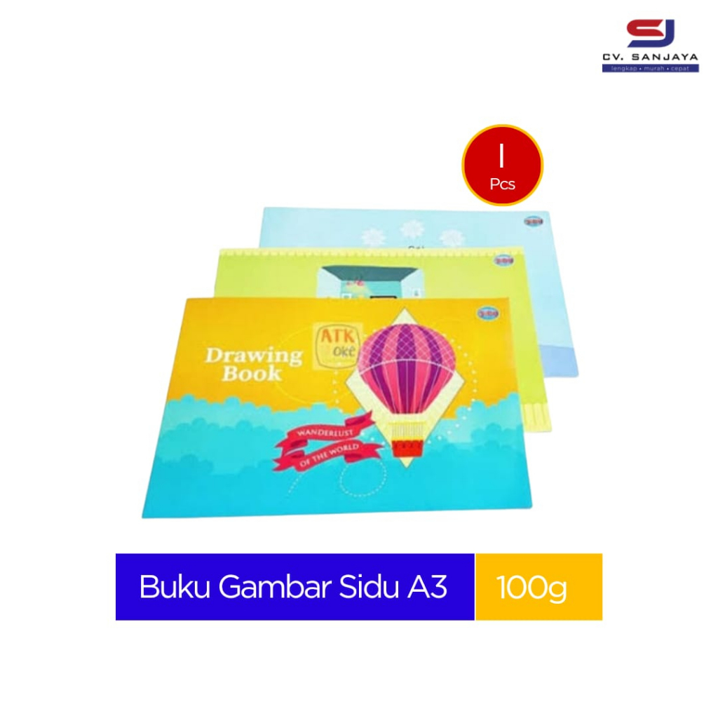 

Buku Gambar Sidu A3 1 pcs