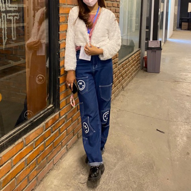 FUR JACKET WANITA MURAH FURRY JACKET BULU Y2K OUTER BULU KEKINIAN