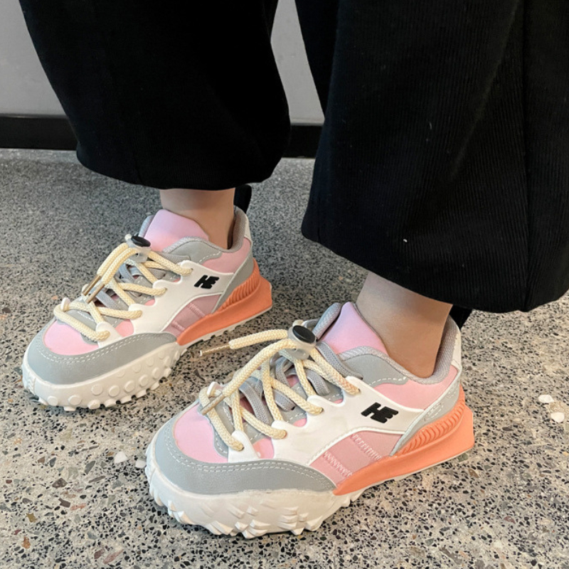 Sepatu Sekolah Anak Import 30258 PAUD TK Shoes Sneakers Kids Model Terbaru