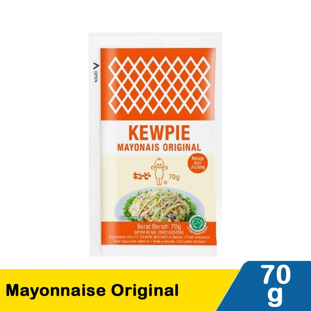 

Kewpie Mayonnaise Mayonais Original Mayo Ori ala Jepang Japan 70 gram gr Orisinal