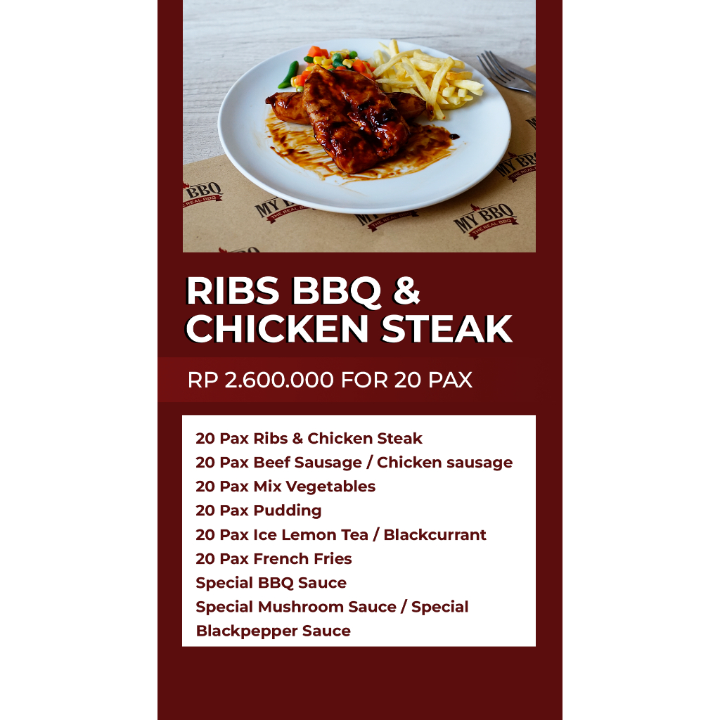 

Home Service My BBQ 20 Pax