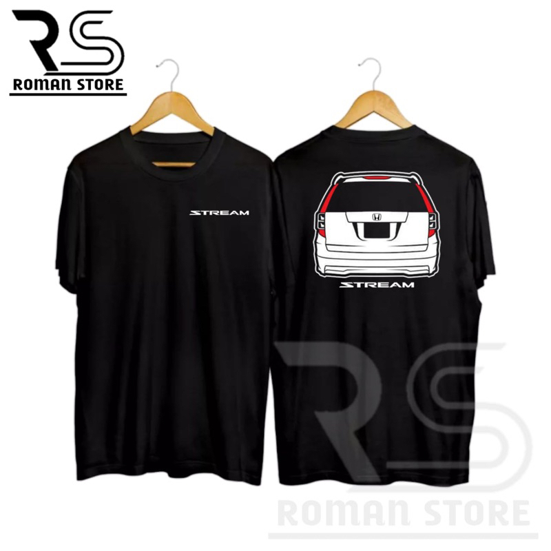 Kaos Honda Stream RSZ RN6 Rear - kaos otomotif
