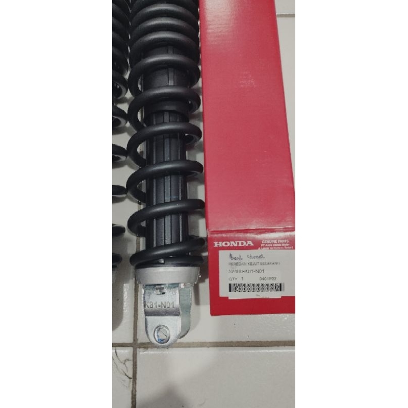Shock breker / shock belakang untuk motor beat fi, beat pop, beat street K81