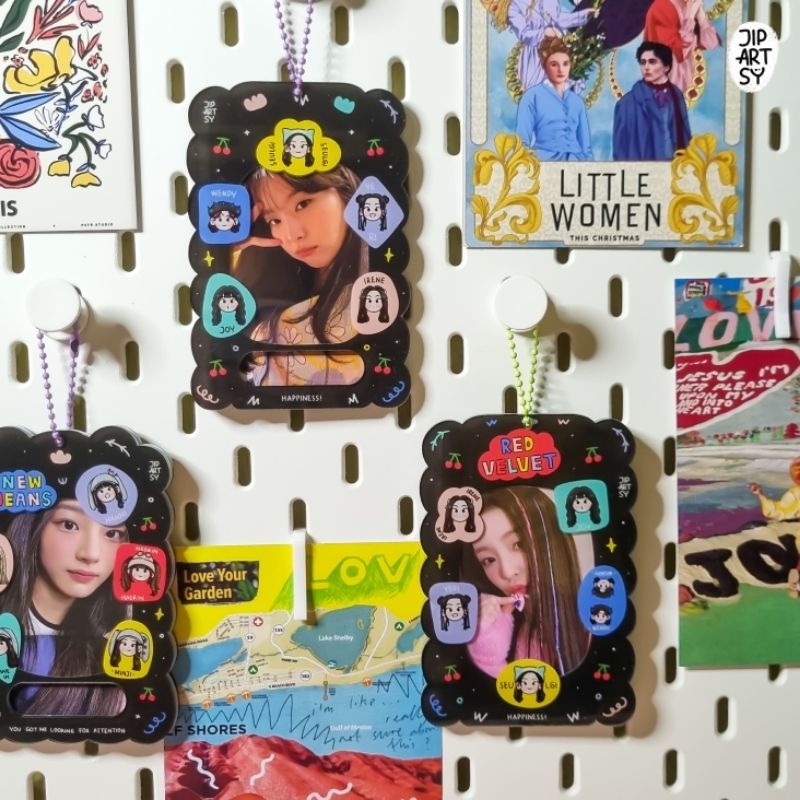 [READY STOCK] RED VELVET: TWO SIDED PHOTO CARD HOLDER BY JIPARTSY