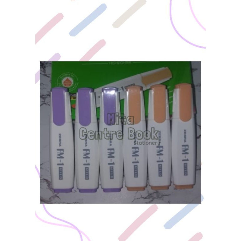 

STABILLO ZEBRA FM-1 MILD 1 PCS