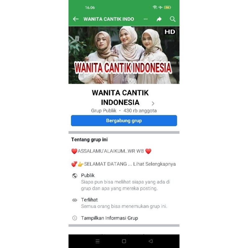 JUAL GRUP FACEBOOK MEMBER 430K