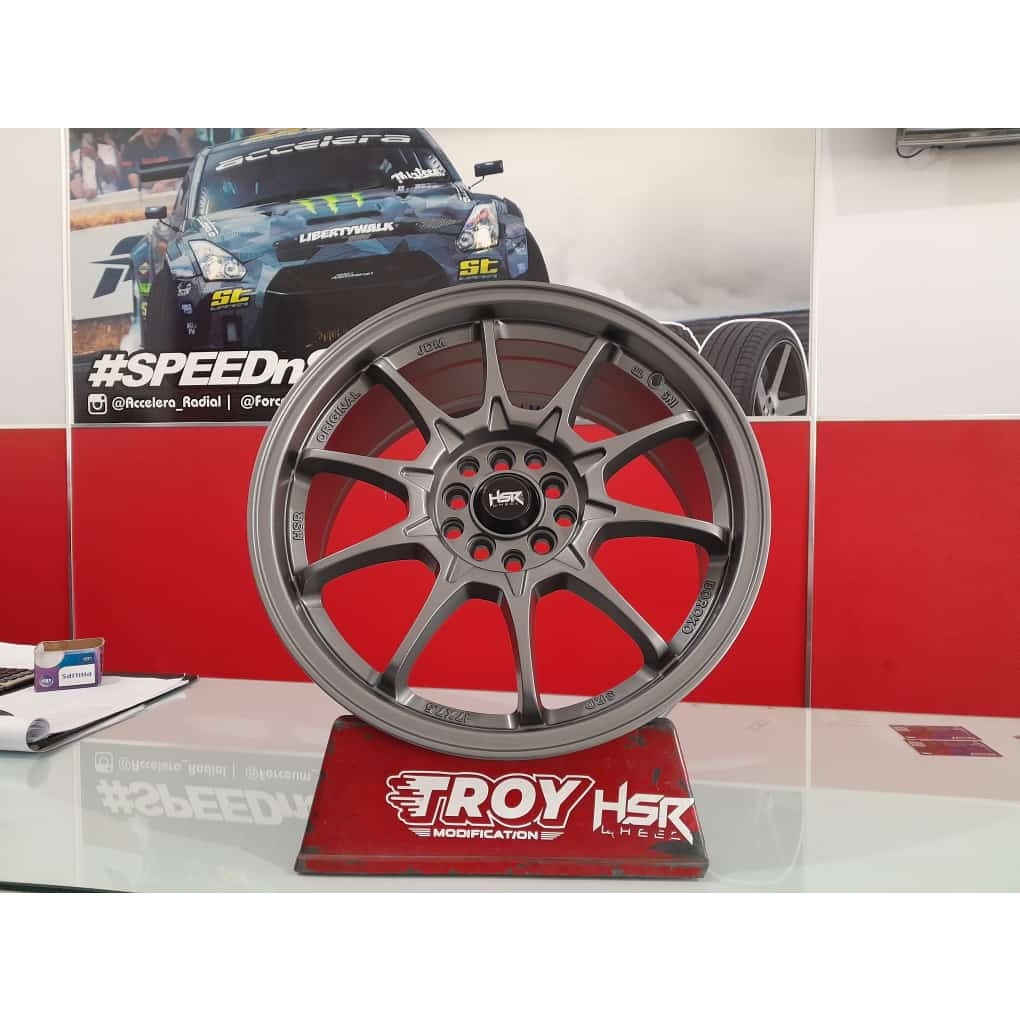 Velg Mobil Ring 17 Rush,Xpander,Inova,Ertiga,Terios Velg HSR BOROKO SRD R17