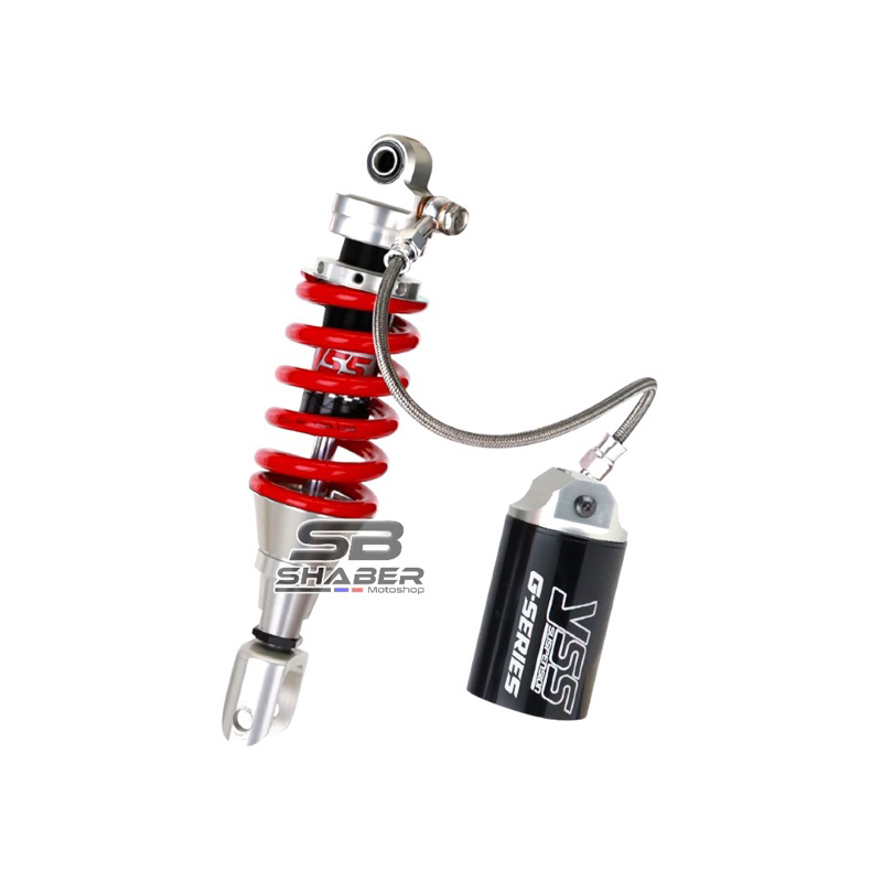Shock Belakang GSX 150R YSS 285MM Gplus Gseries Per Merah Tabung Hitam