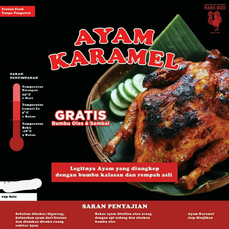 

AYAM UNGKEP MANIS KALASAN BAKAKAK SATU EKOR GRATIS SAMBAL DAN KECAP BAKAR