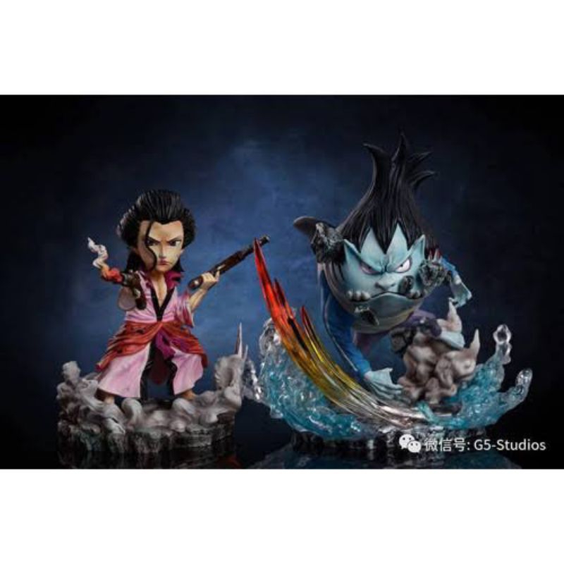 WCF Resin G5 Studio Namur & Izo One Piece Figure Whitebeard Pirates | Bukan POP FZO DXF GLM MBH Shir