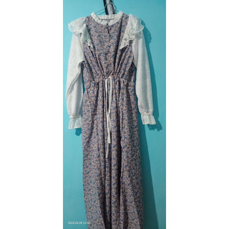 GAMIS KOMBINASI BROKAT PREMIUM