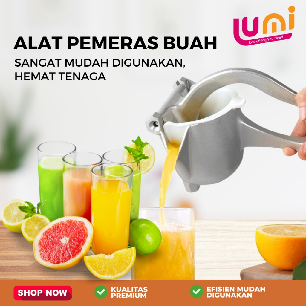 ALAT PERASAN BUAH MANUAL HAND PRESSURE JUICER PRES / ALAT PEMERAS JERUK