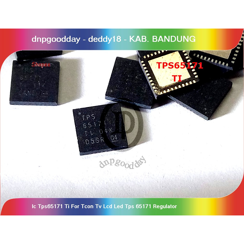 Ic Tps65171 Ti For Tcon Tv Lcd Led Tps 65171 Regulator