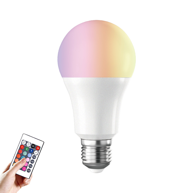 Lampu Kamar Bohlam RGB - 10 WATT - 15 WATT - 16 Mode Warna Kontrol HP dan Remote