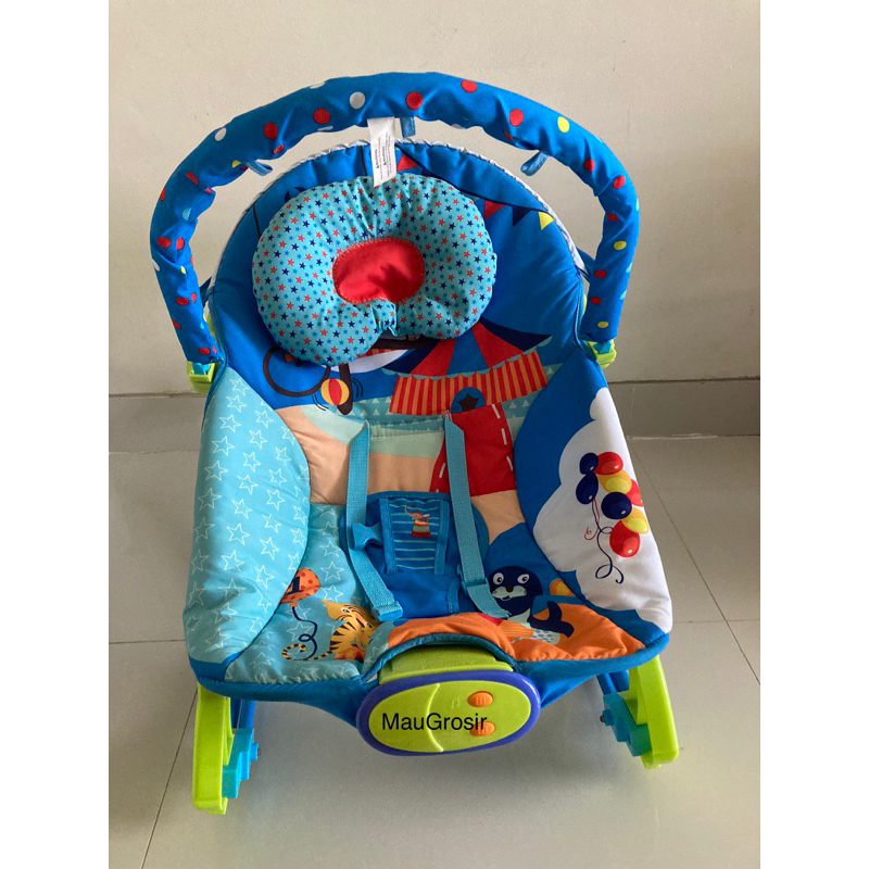 Preloved Bouncer Sugar Baby Type 10 in 1 Ayunan Bayi Ayunan Musik Anak