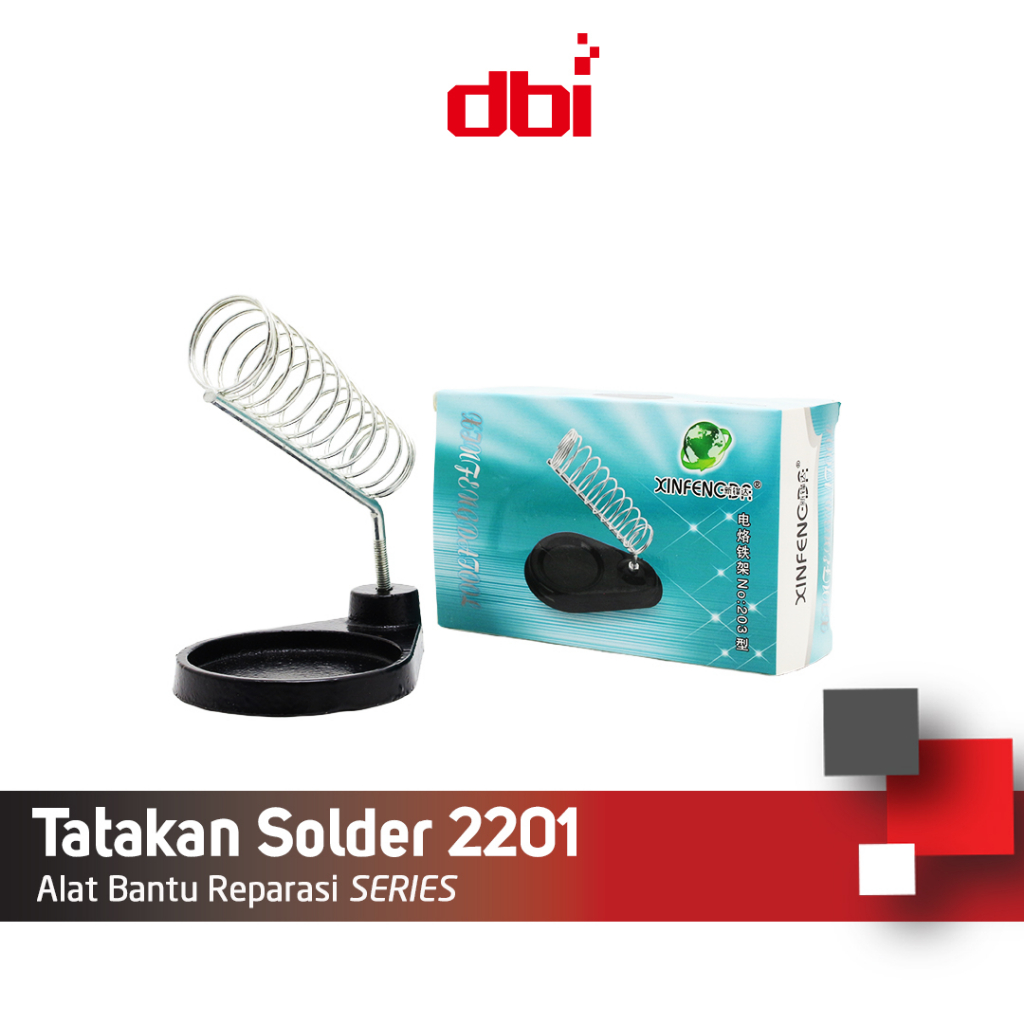 Stand Solder Dudukan Solder Tatakan Solder Tempat Solder Spiral 3IN1