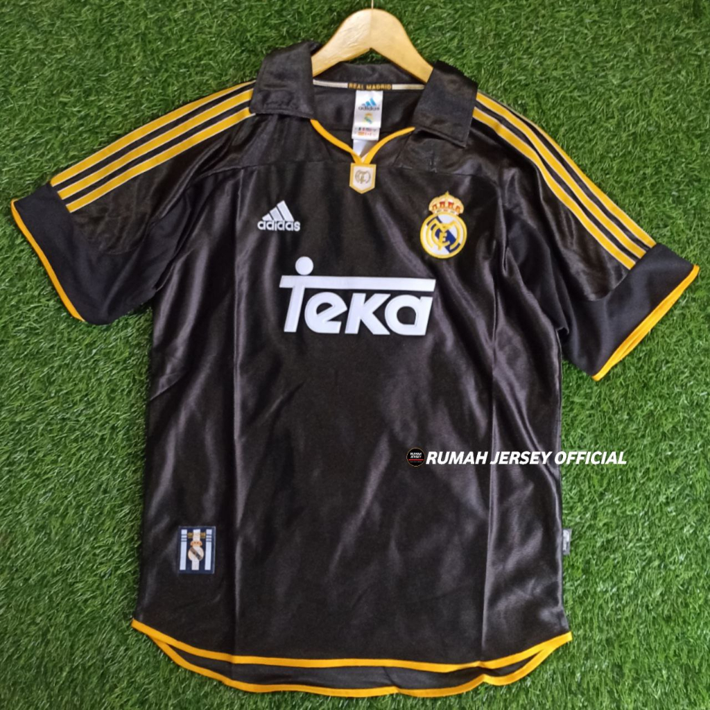 Jersey Grade Ori Retro Real Madrid away baju bola vintage Murah High Quality 1998 2011 klasik