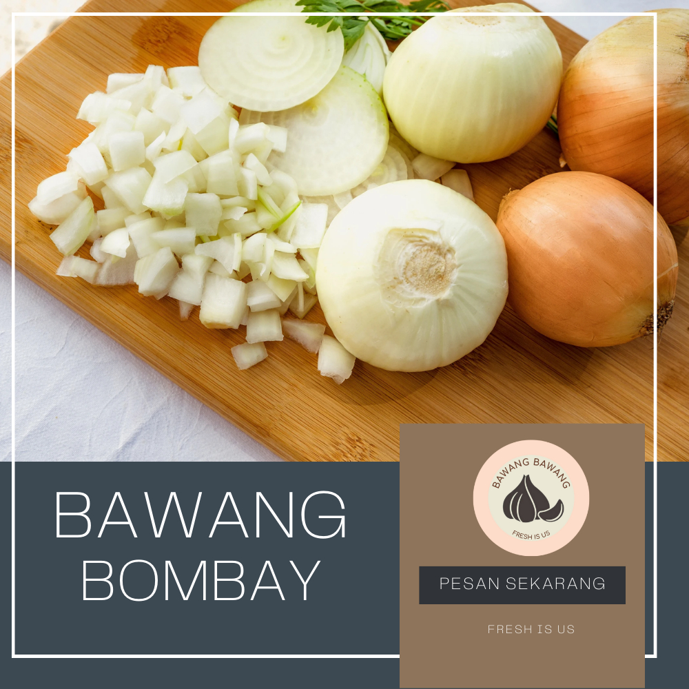 Bawang Bombay HSD Premium Quality 1KG / 500 GR