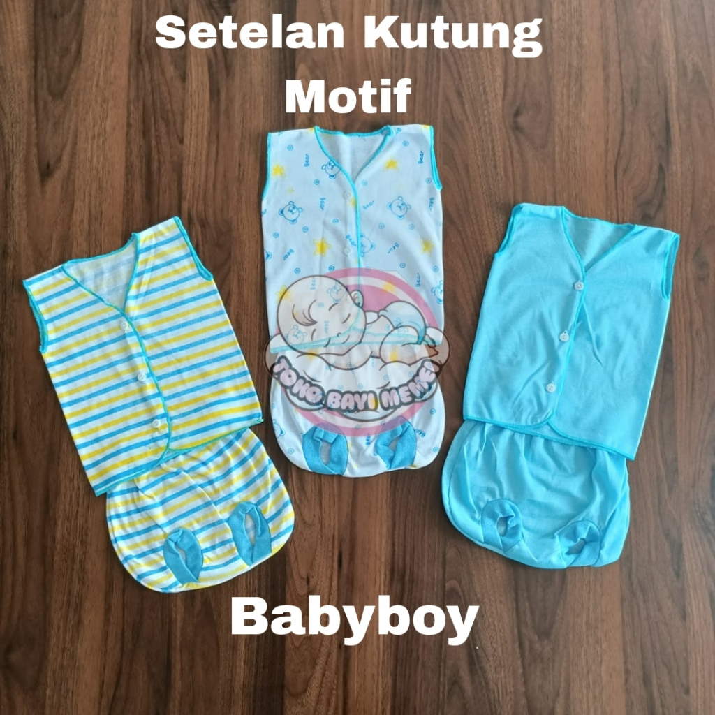 Setelan Bayi MOTIF Perlengkapan Bayi Lahir