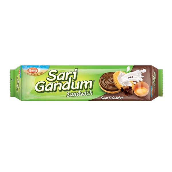 ROMA SARI GANDUM SUSU COKLAT 108G