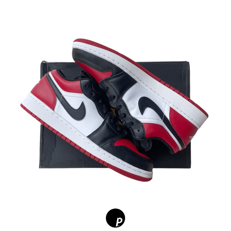 Air Jordan 1 Bred Toe Gs