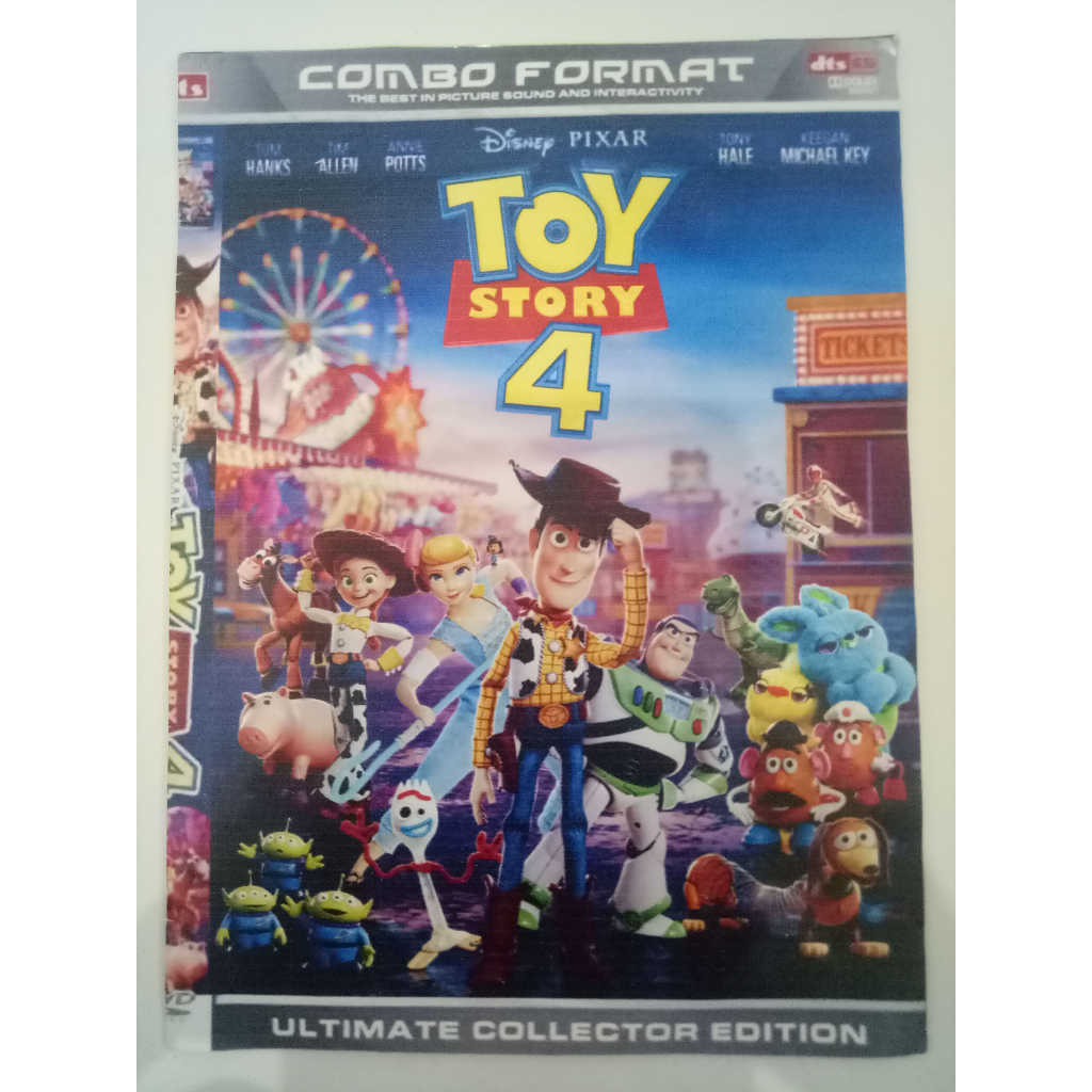 KASET DVD FILM TOY STORY 4